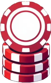 Ilustracja animowanego stosu żetonów do gry w pokera